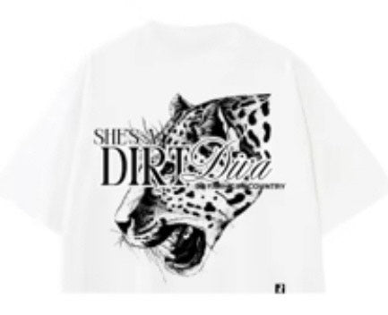 The WildSide Crop| Oversized TEE