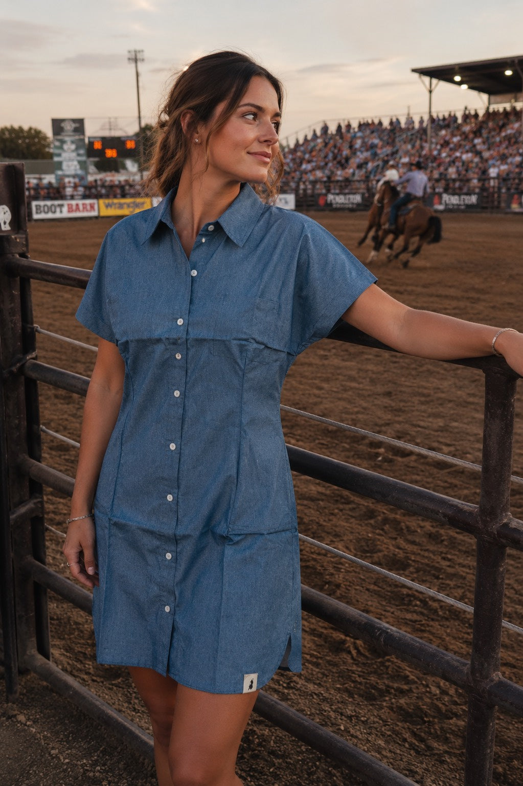 The Denim Look Dress