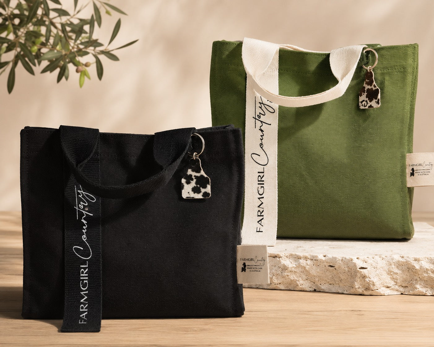 The LadyLUXE| FarmGirl Country Cotton/Canvas bag
